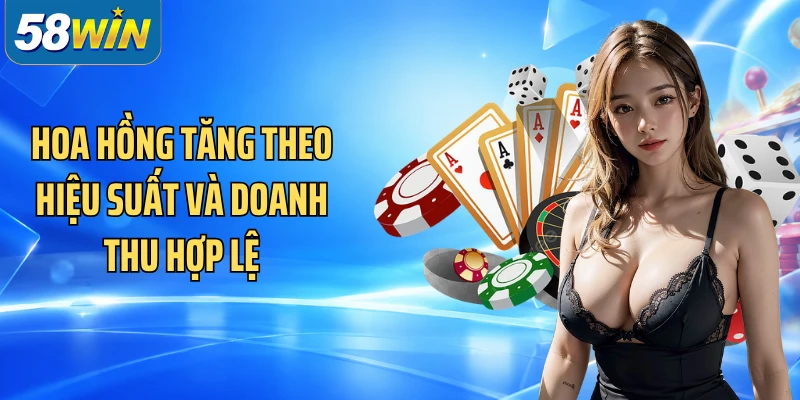 Hoa hồng tăng theo hiệu suất và doanh thu hợp lệ